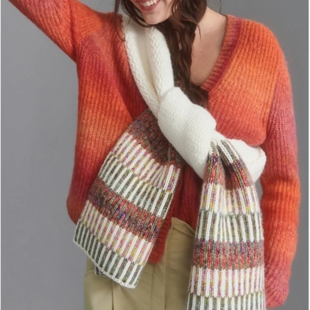 Anthropologie Avery Space Dyed Scarf